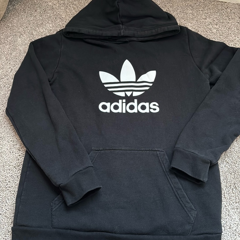 Black adidas hoodie